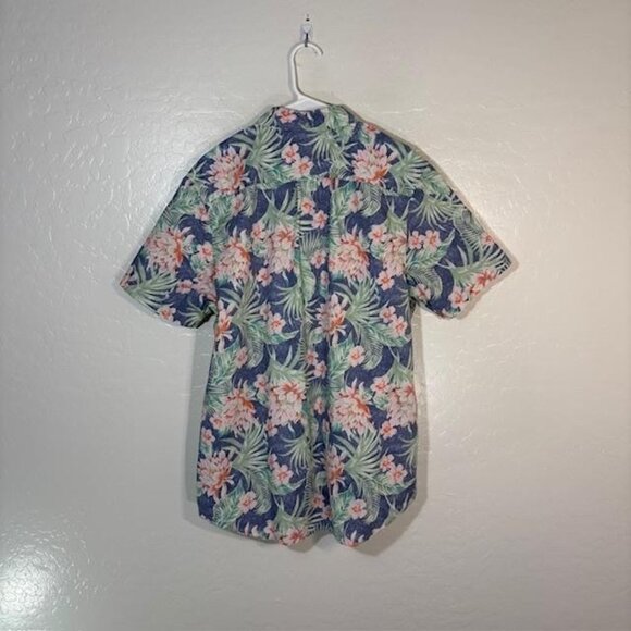 Chubbies Shirt Mens XL Friday Shirt Hawaiian Floral Short Sleeve Button Up - Picture 5 of 7
